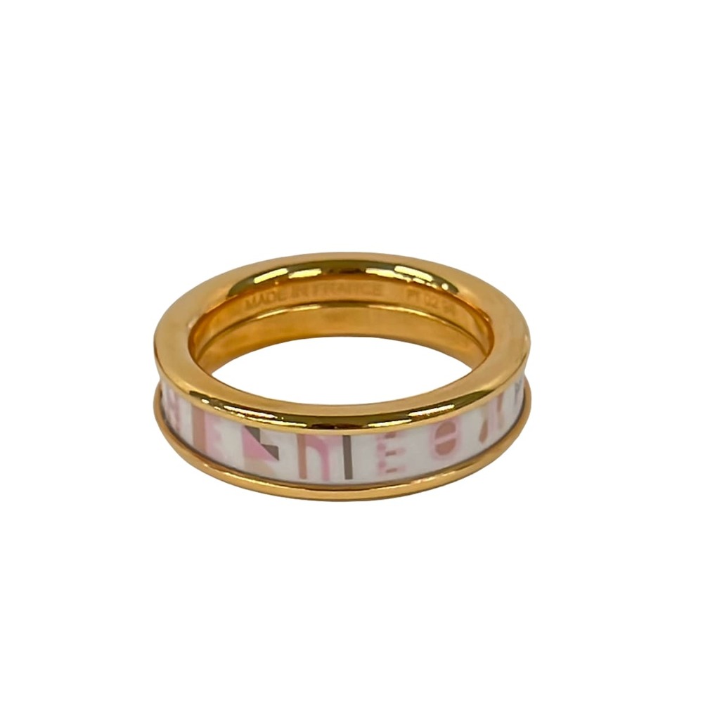 Hermès bricoleur Ring White Pink Gold - Picture 3 of 5